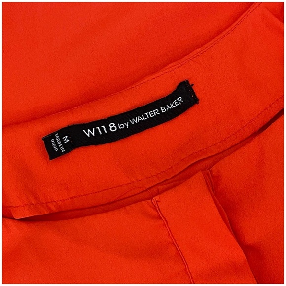 W118 by Walter Baker Orange Sleeveless Dress - Picture 6 of 9